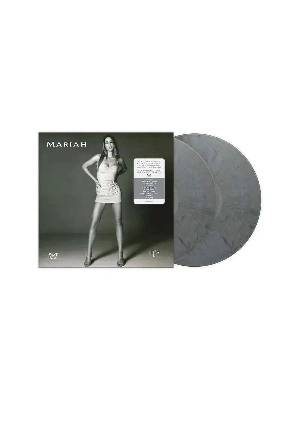 #1's [Metallic Silver & Black Swirl Vinyl] 2x Vinyl LP image number 1