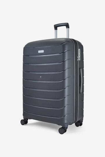 Prime 8 Wheel Hardshell Expandable Suitcase Large Charcoal