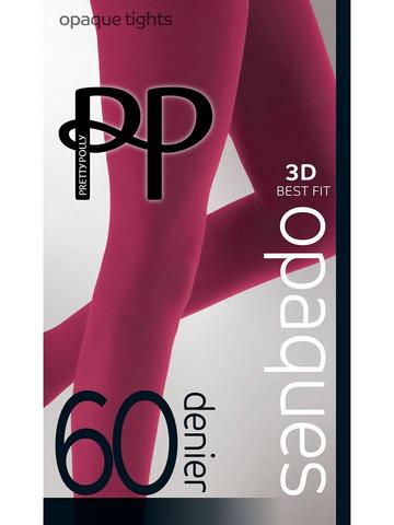 Premium Opaques 60 Denier Coloured Tights 1 Pair Pack - Raspberry Raspberry