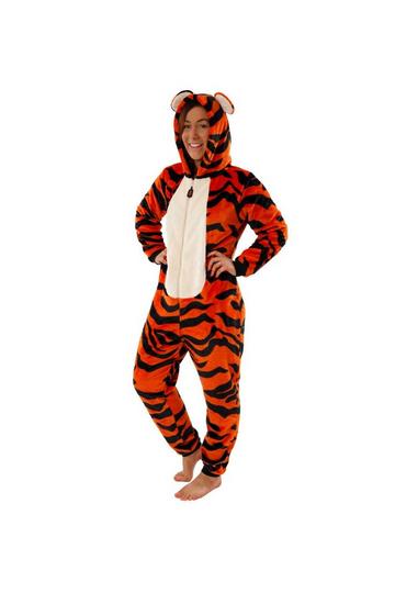 Winnie The Pooh Tigger Fleece Onesie Orange