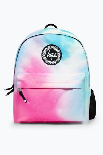 Pink Pink Pastel Fade Script Backpack