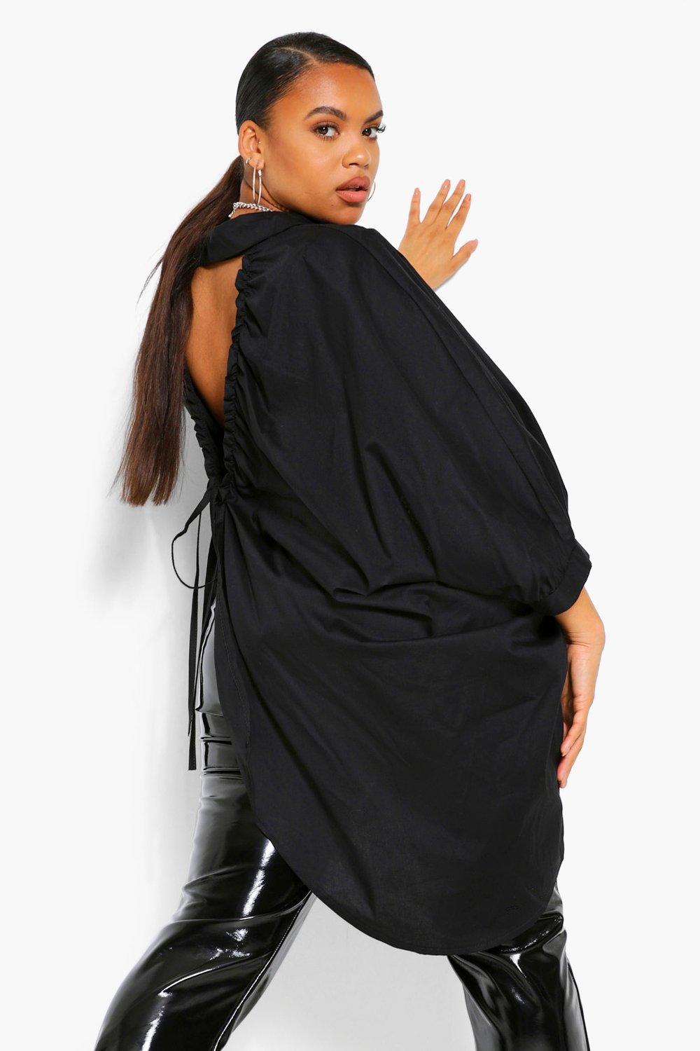 Black best sale batwing shirt