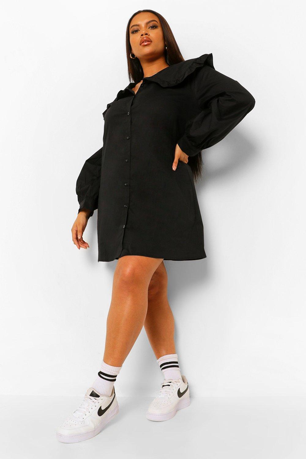 Peter pan discount collar shirt dress