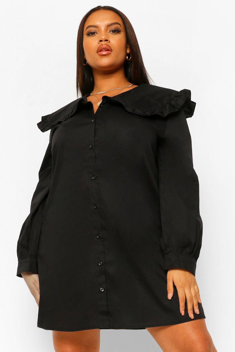 peter pan collar dress boohoo