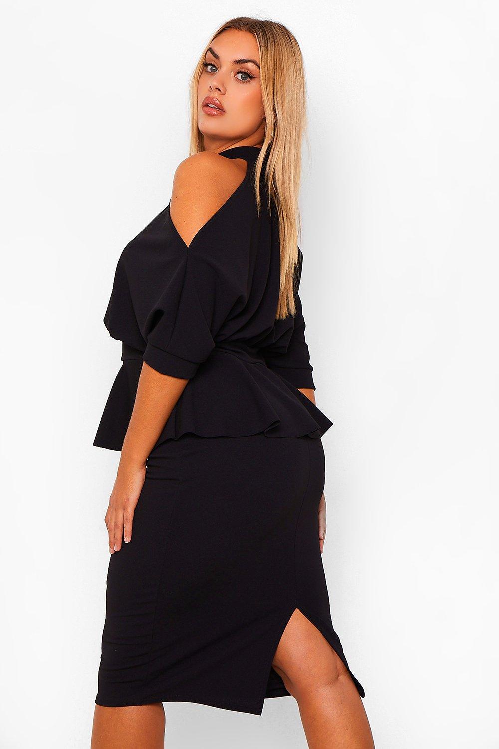 Boohoo on sale pencil dress