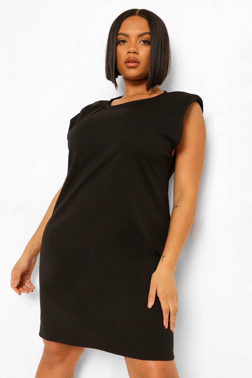 Black t 2024 shirt shift dress