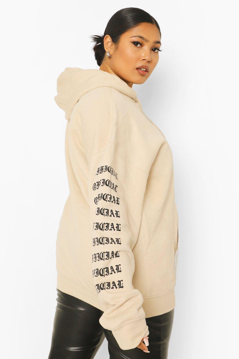 Arm print hoodie hotsell