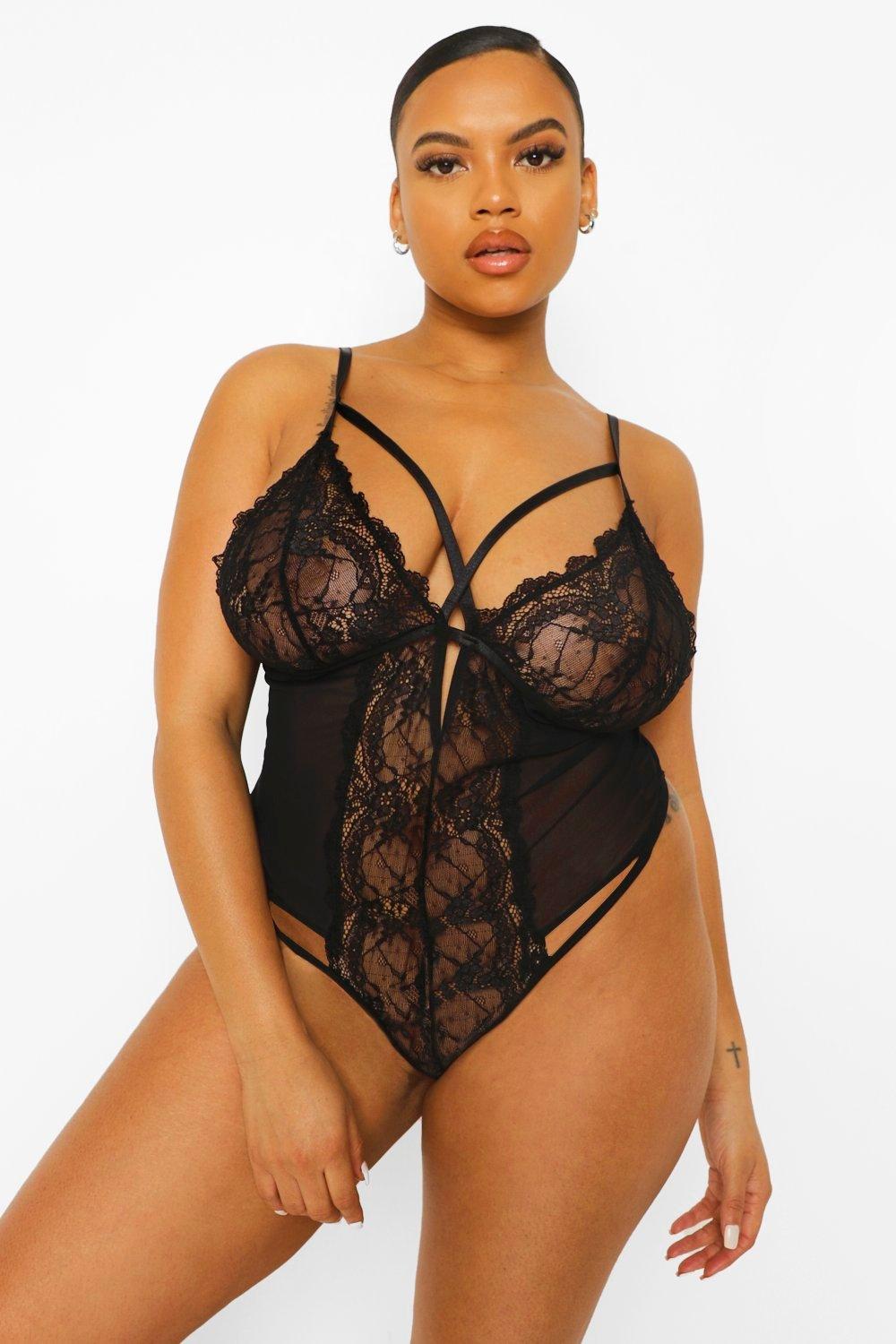 Sexy Black Bra Plus Size For Big Breasted Women Underwear Wire Free Thin  Full Coverage Soft Comfort Daily Wear Lingerie Bras From 26,49 €