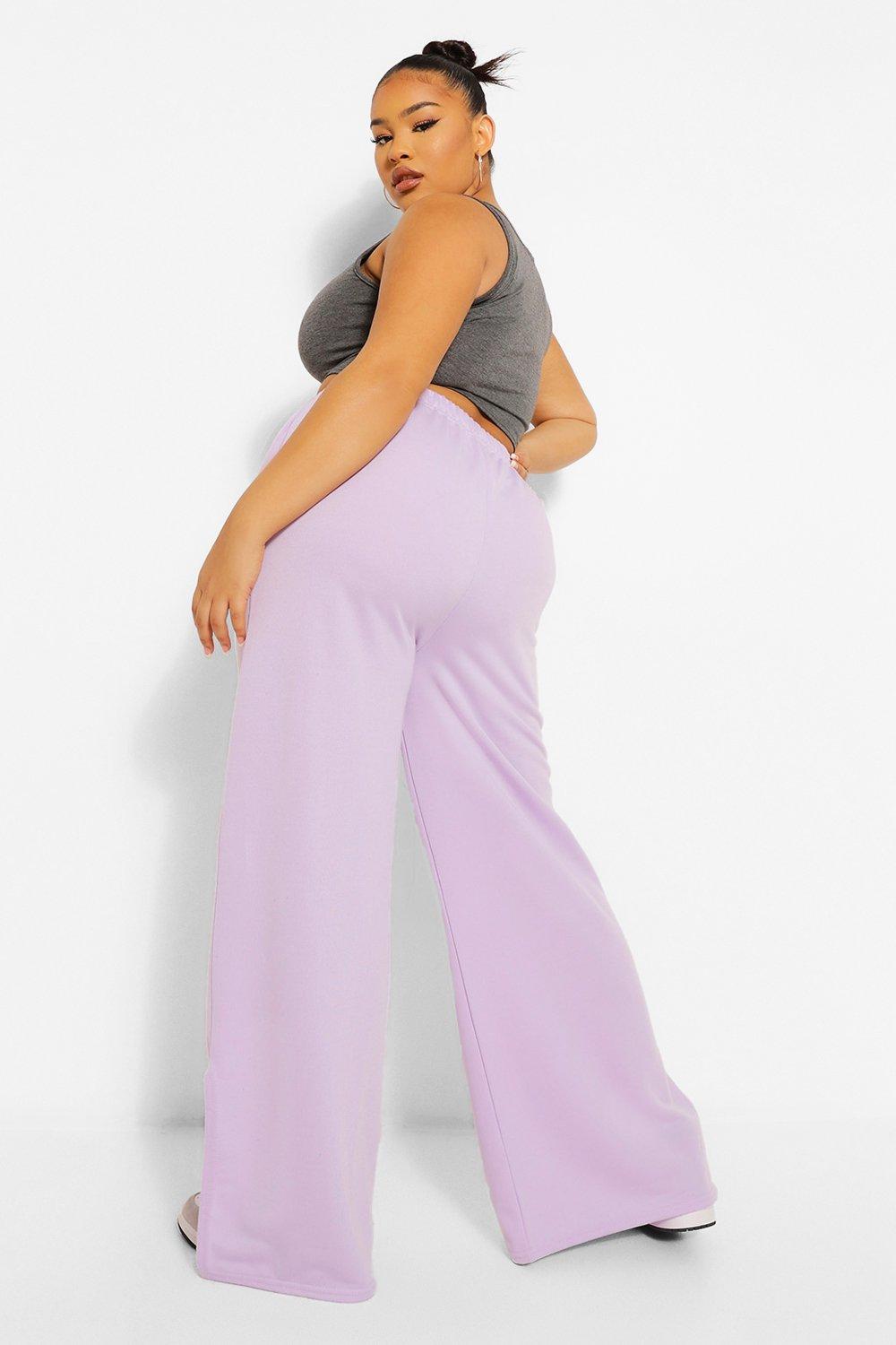wide leg joggers plus size