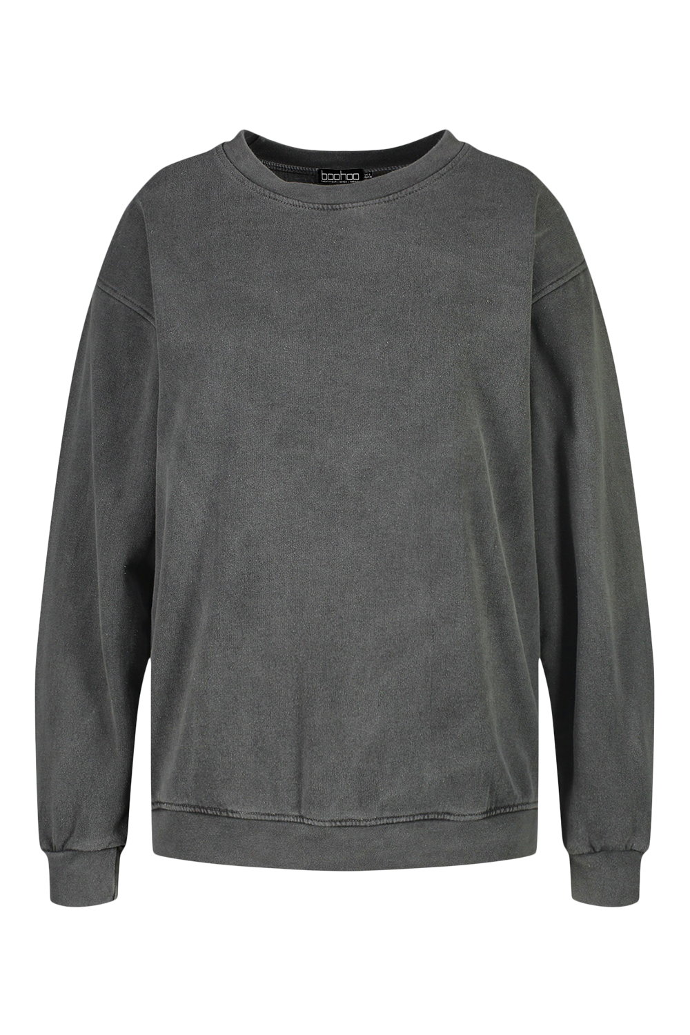 Chemical Wash Docking Sweatshirt / BLACK – XGALX OFFICIAL SHOP