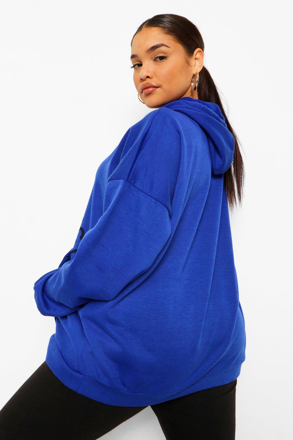 Boohoo curve hoodies hotsell