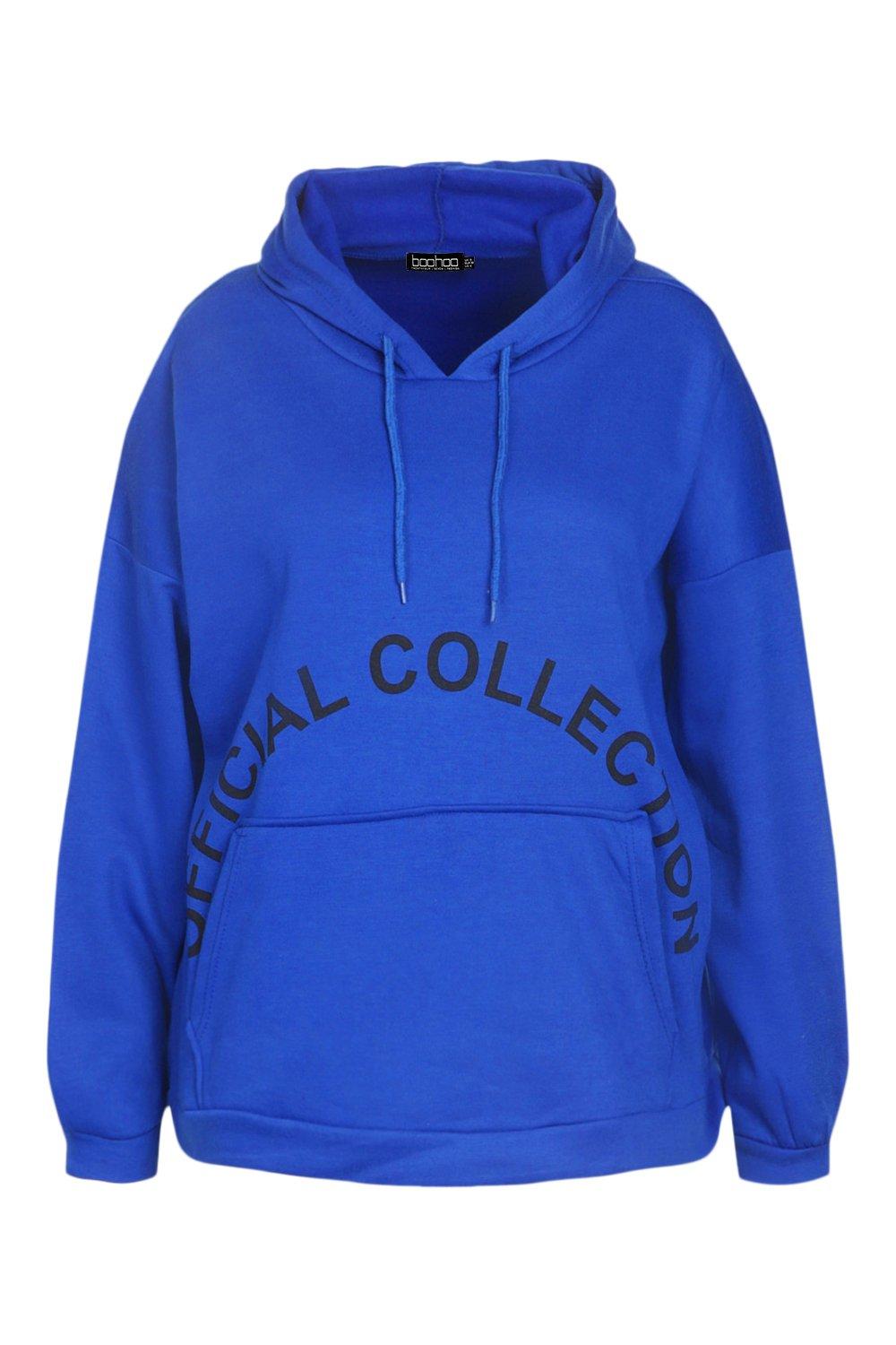 Boohoo curve hoodies sale