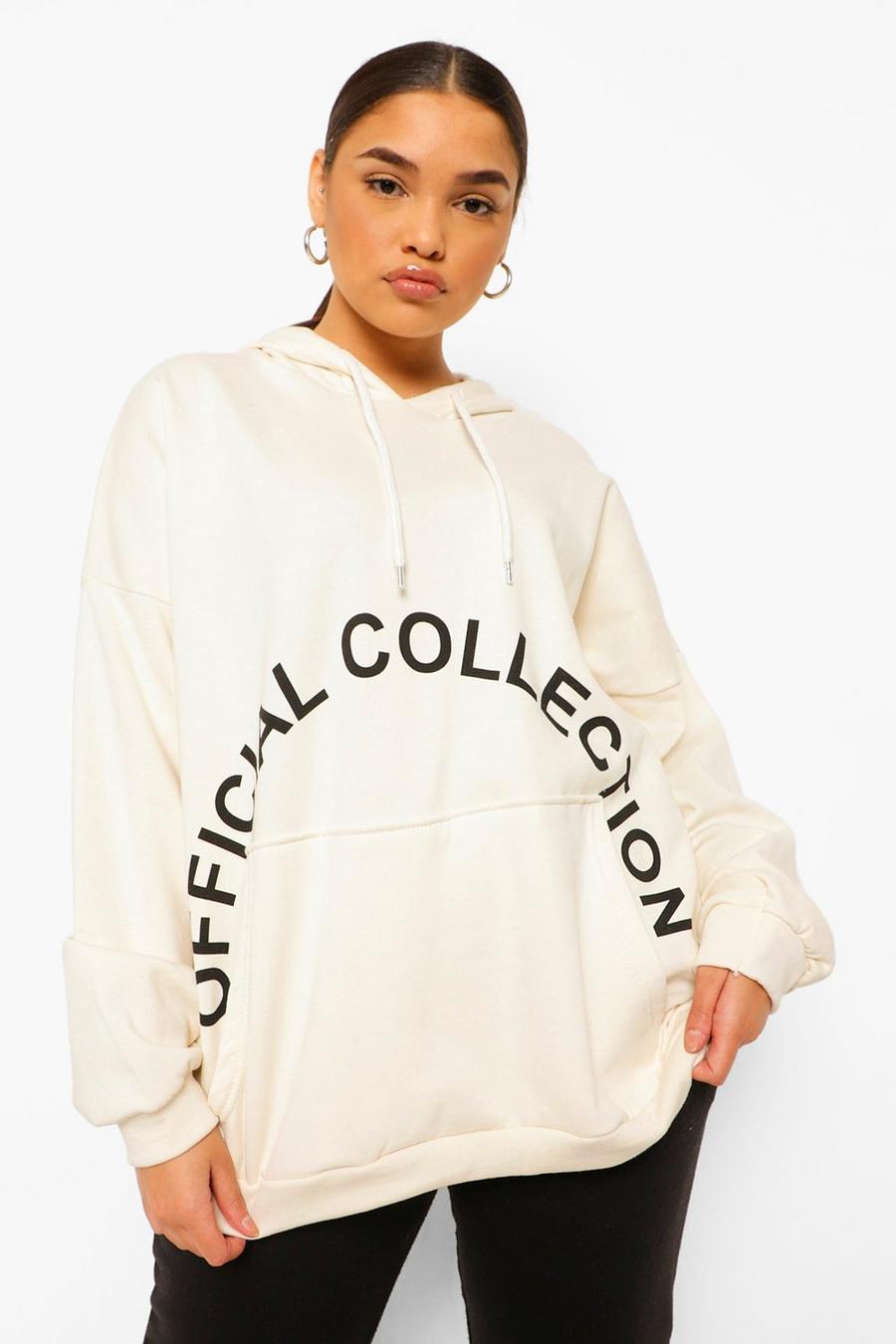 Ecru Plus Official Collection Hoodie image number 1