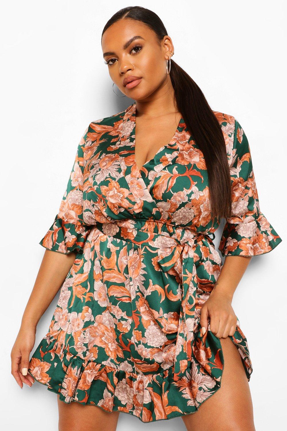 boohoo grande taille robe