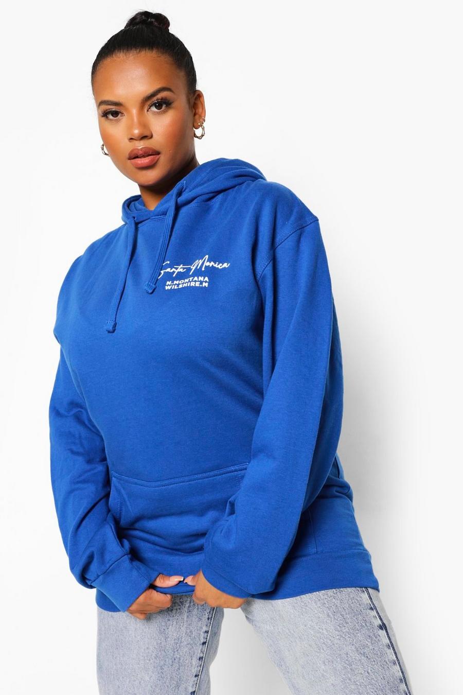 Royal Plus West Coast Print Hoodie image number 1