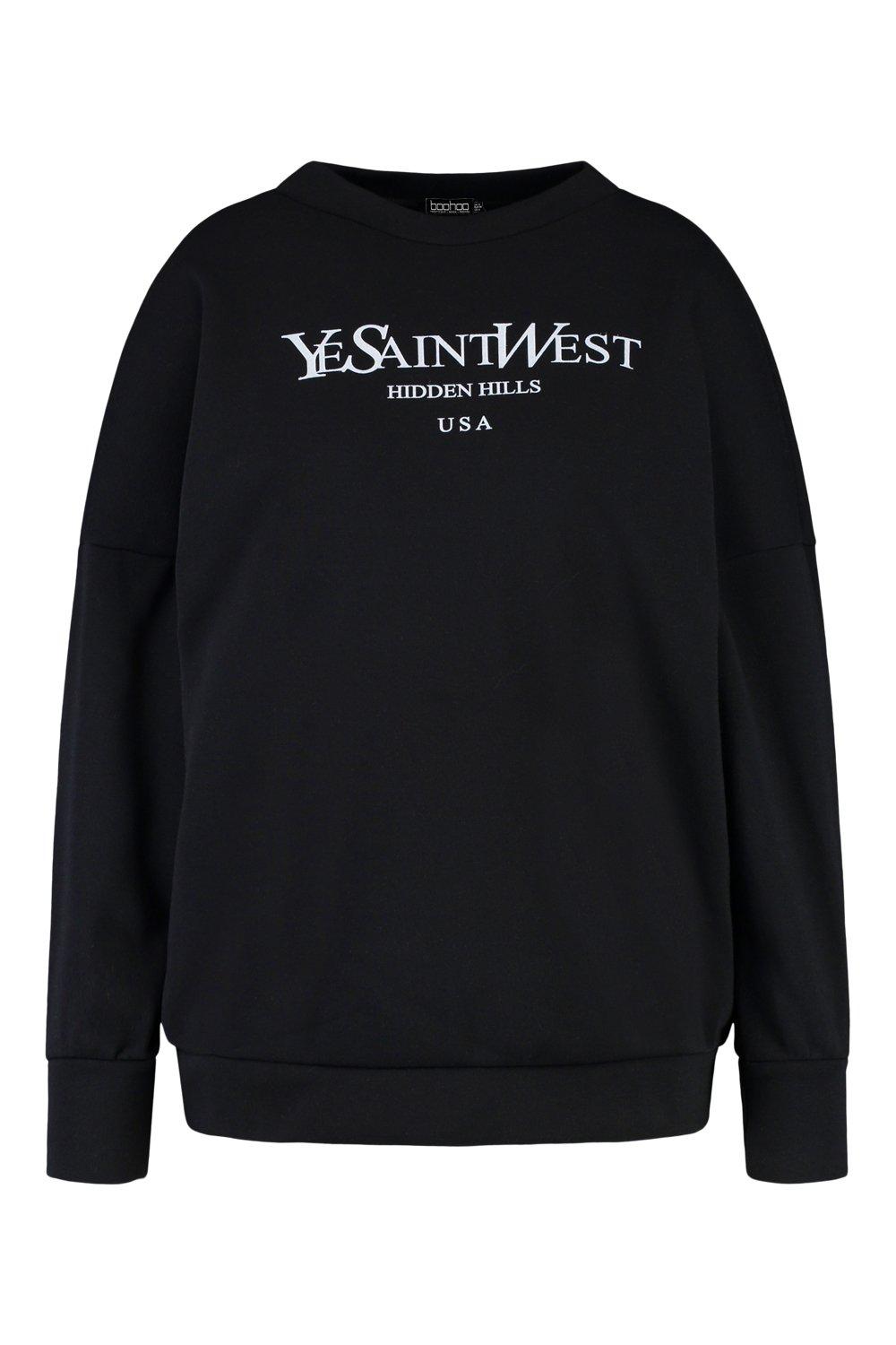 Plus Ye Saint West Sweatshirt