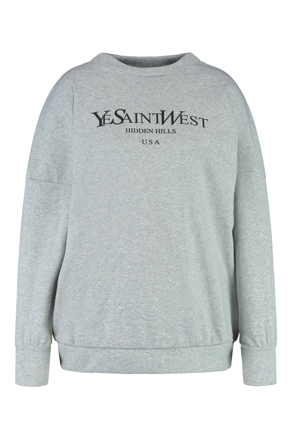 Yesaintwest sweatshirt discount