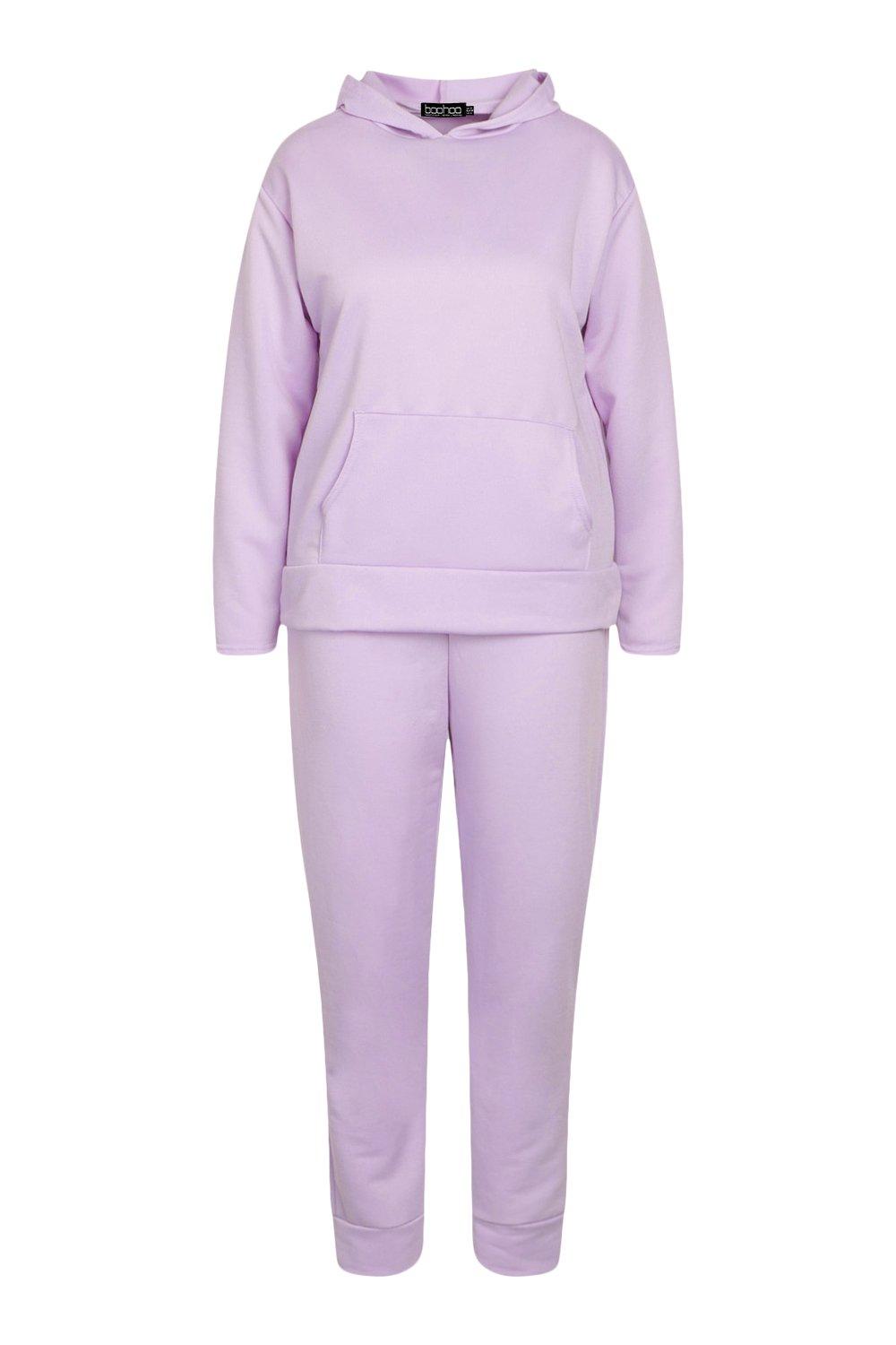 Purple jogger set cheap womens