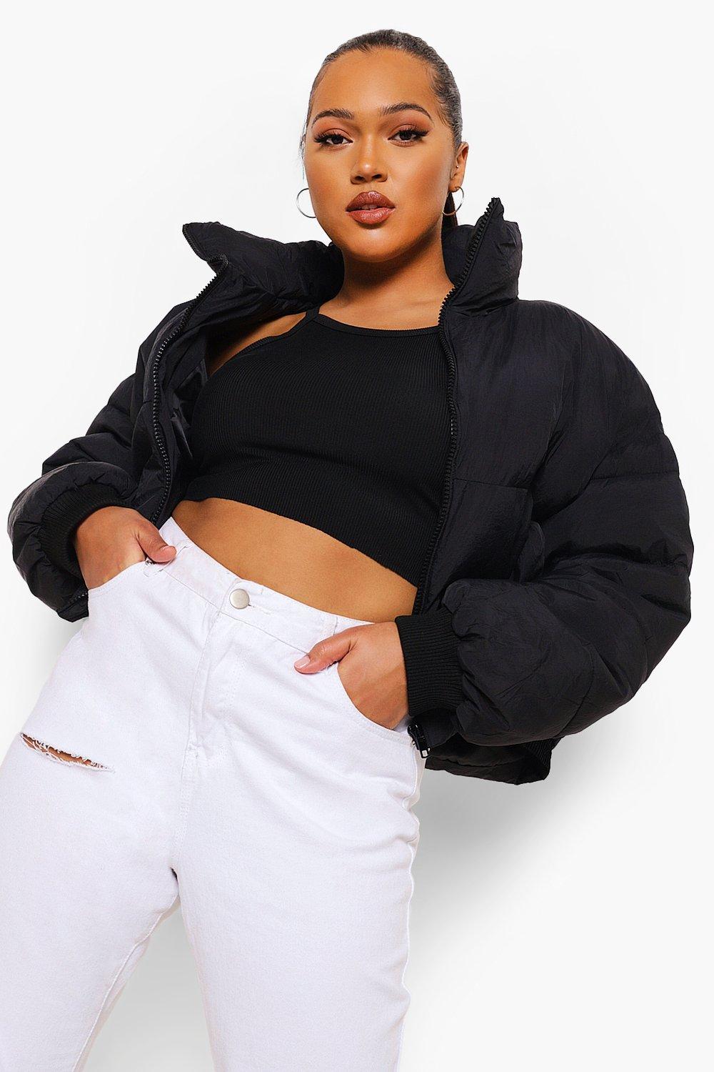 Boohoo store padded jacket