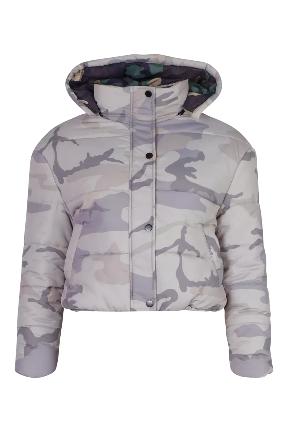 Camo puffer clearance jacket forever 21