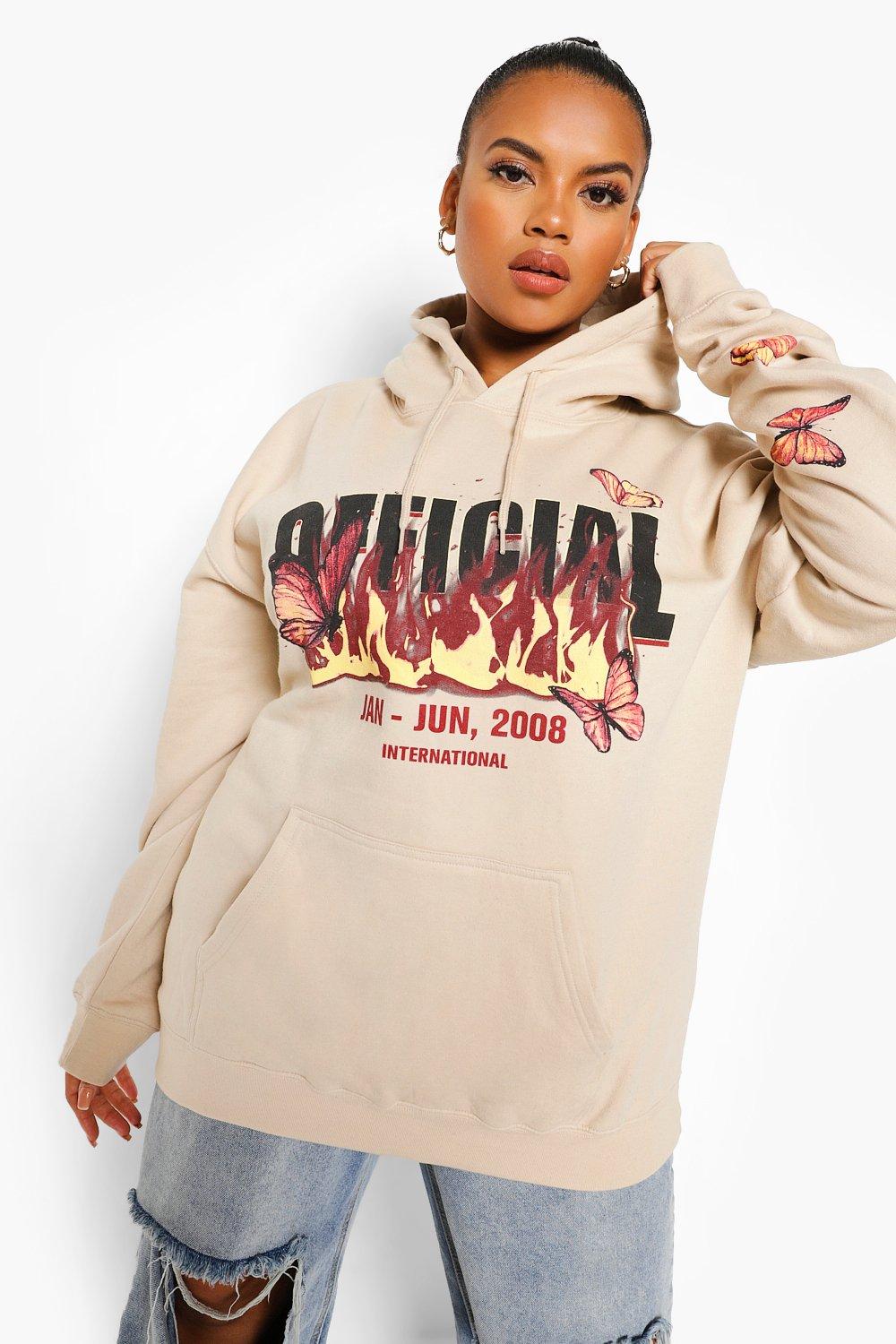 Champion store flame hoodie