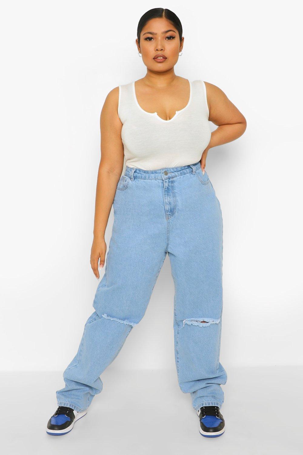 baggy boyfriend jeans