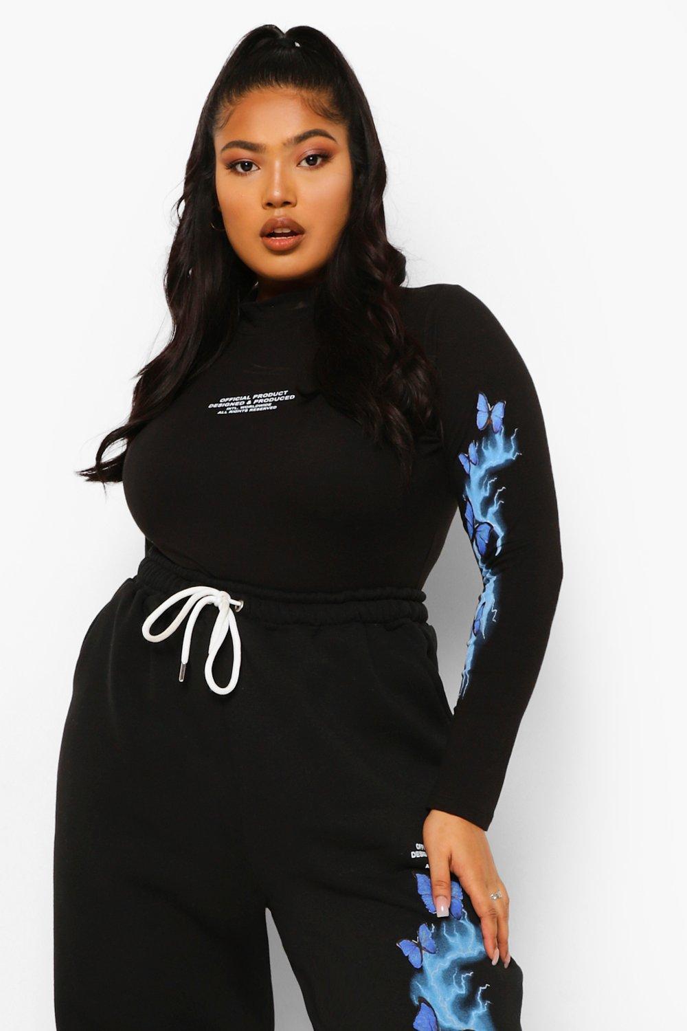 2 piece jogger discount set plus size