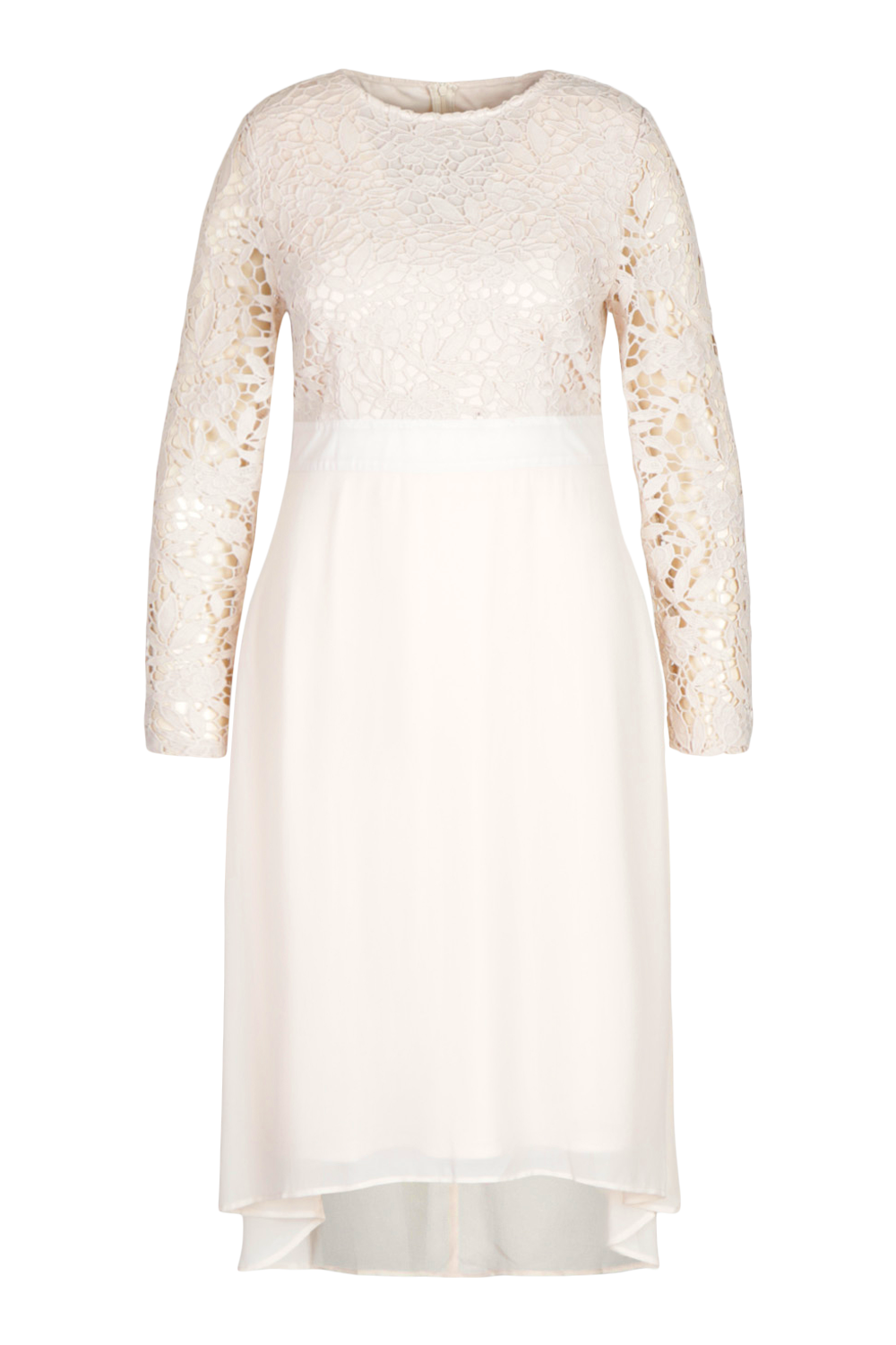 White lace dress outlet boohoo