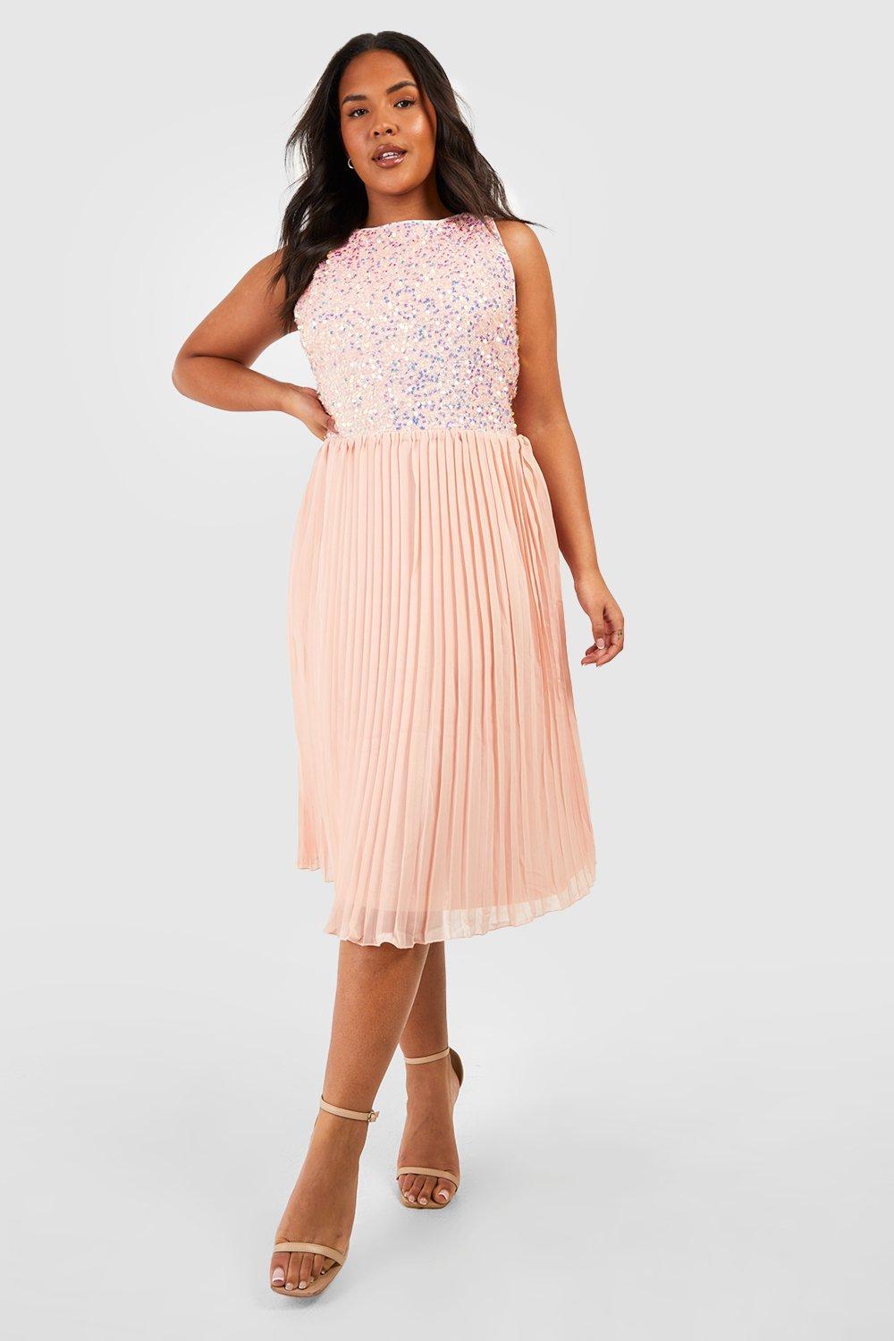 Boohoo occasion clearance dress plus size