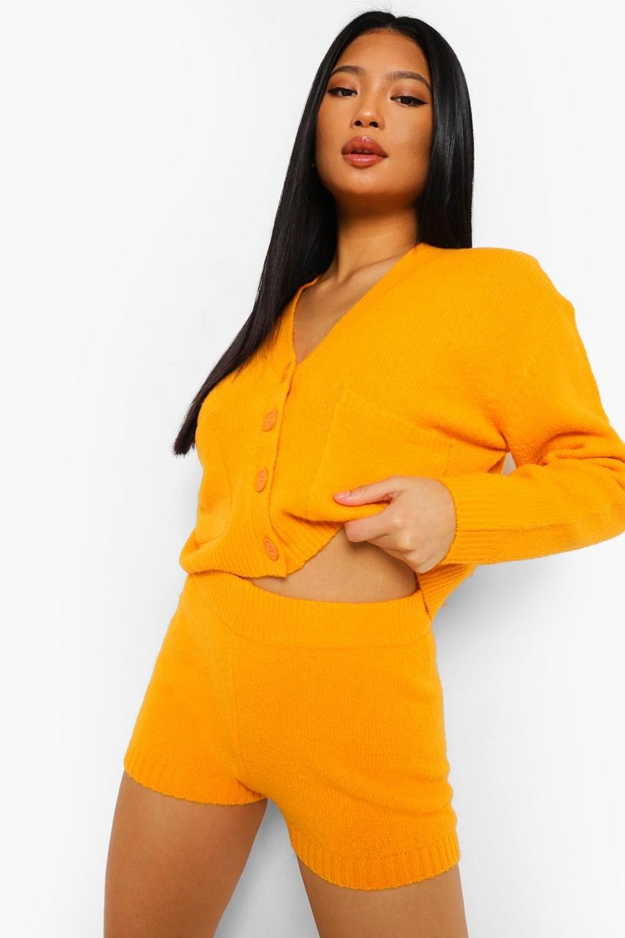Mango Petite Knitted Crop Co-ord image number 1