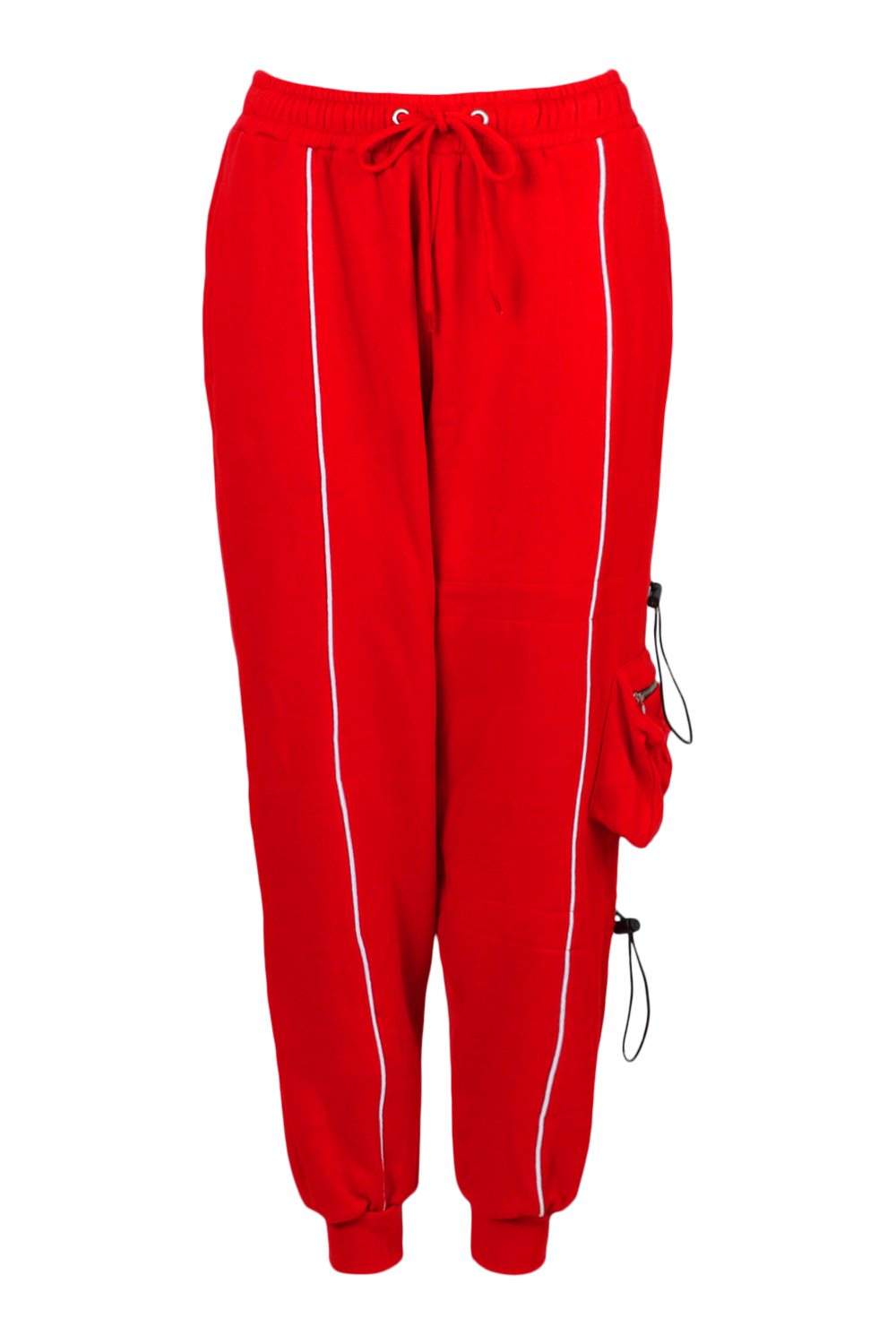 Jeju Scarlet Red Parachute Jogger Pants - CAVA athleisure – CAVA Athleisure  Pvt Ltd