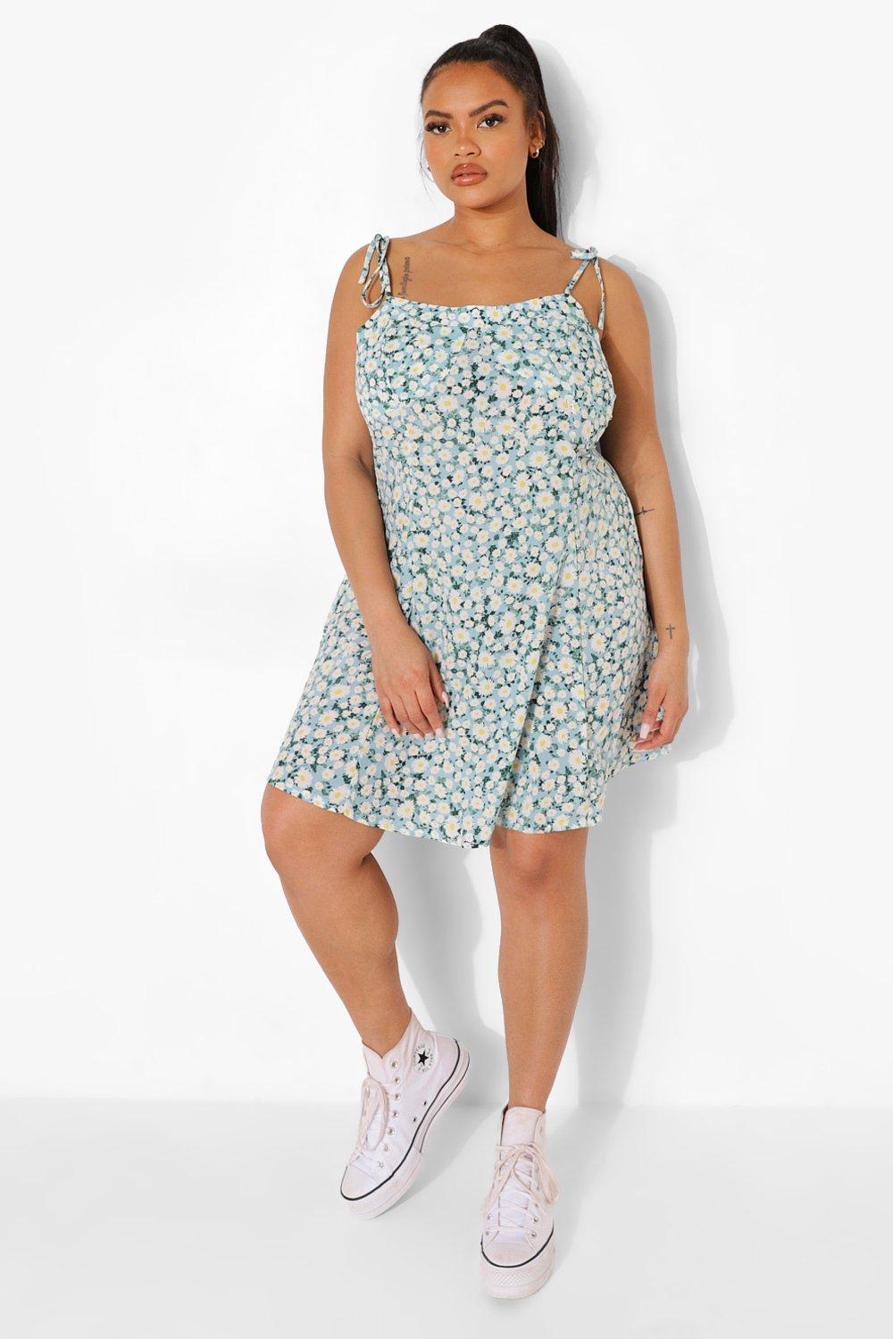 Boohoo sunflower outlet dress