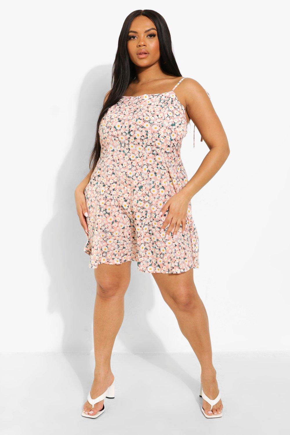 Plus size swing sales dress uk