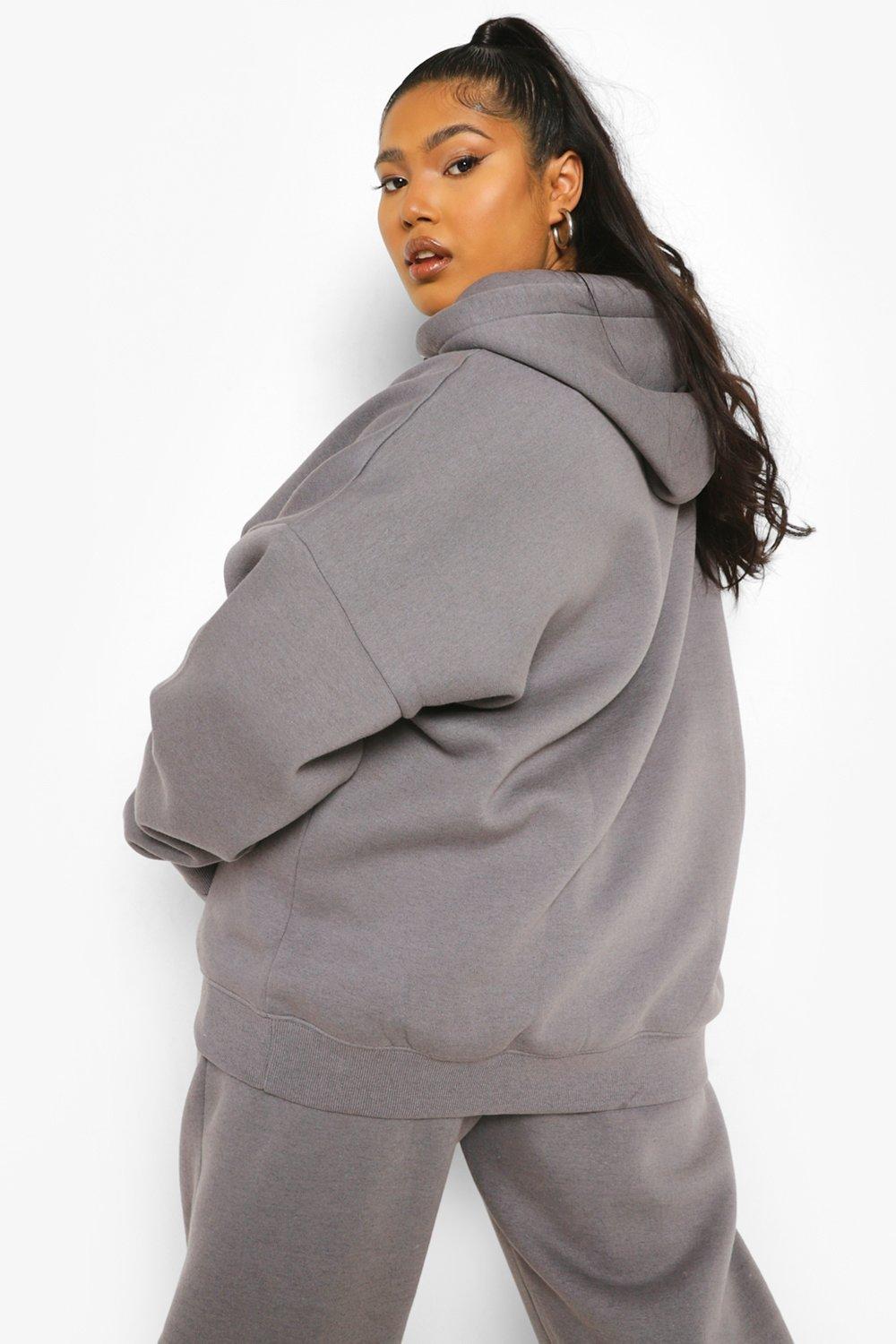 COLLUSION Plus oversized hoodie & sweatpants set in overdye