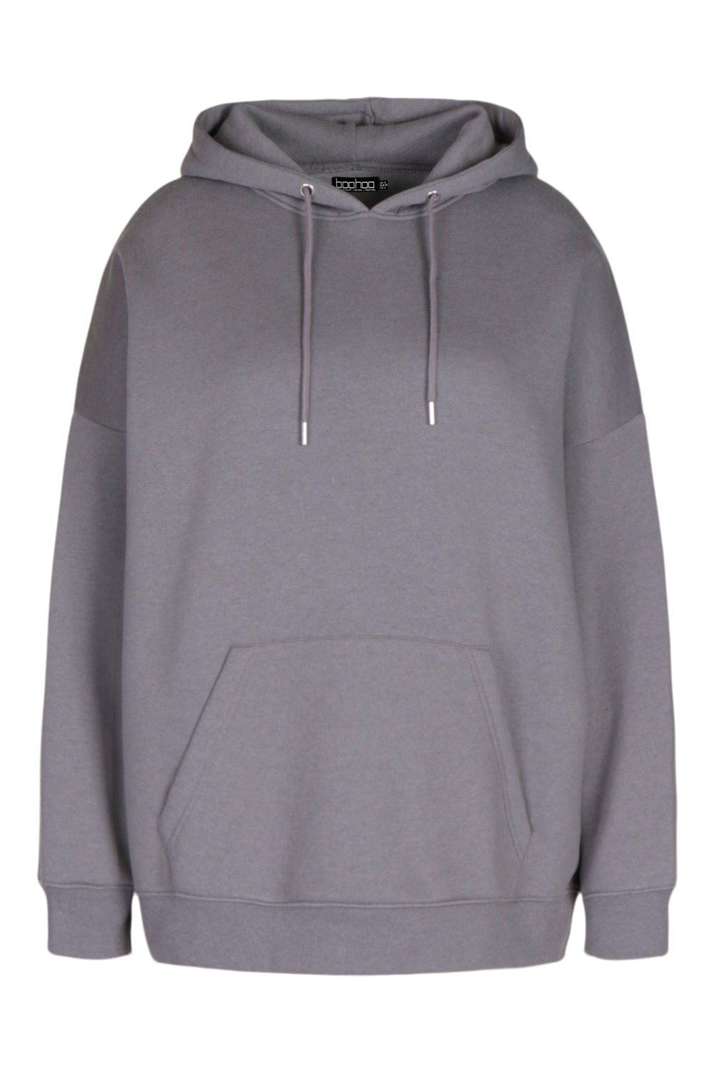 Boohoo grey online hoodie