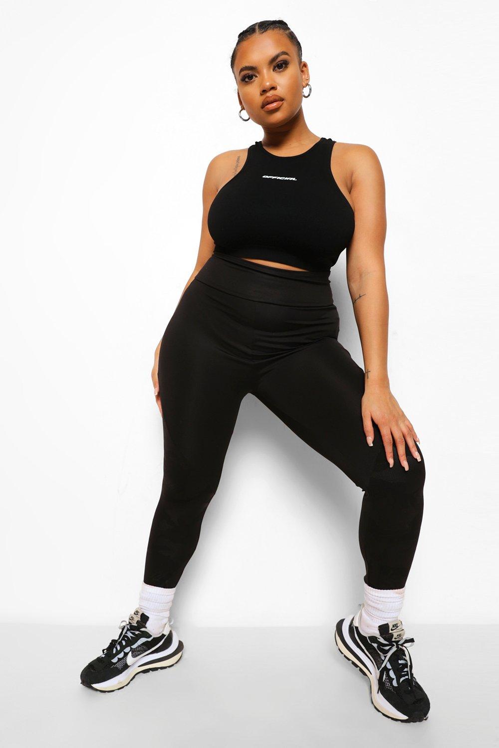 Plus Active Contour Seamless Gym Leggings