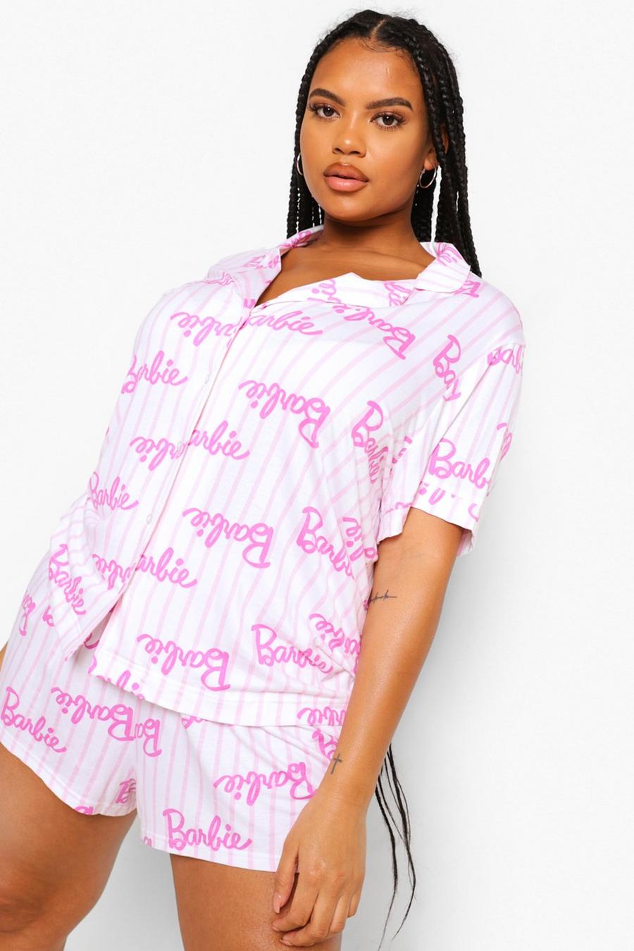 Grande taille - Top de pyjama Barbie - Mix N Match, Pink image number 1
