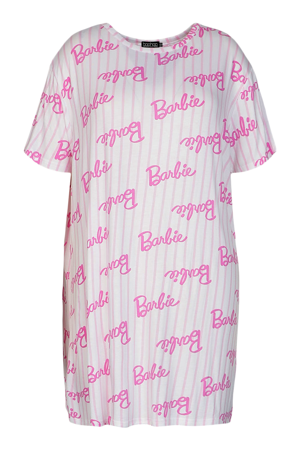 Nachthemd mit Print - Cerise/Barbie - DAMEN