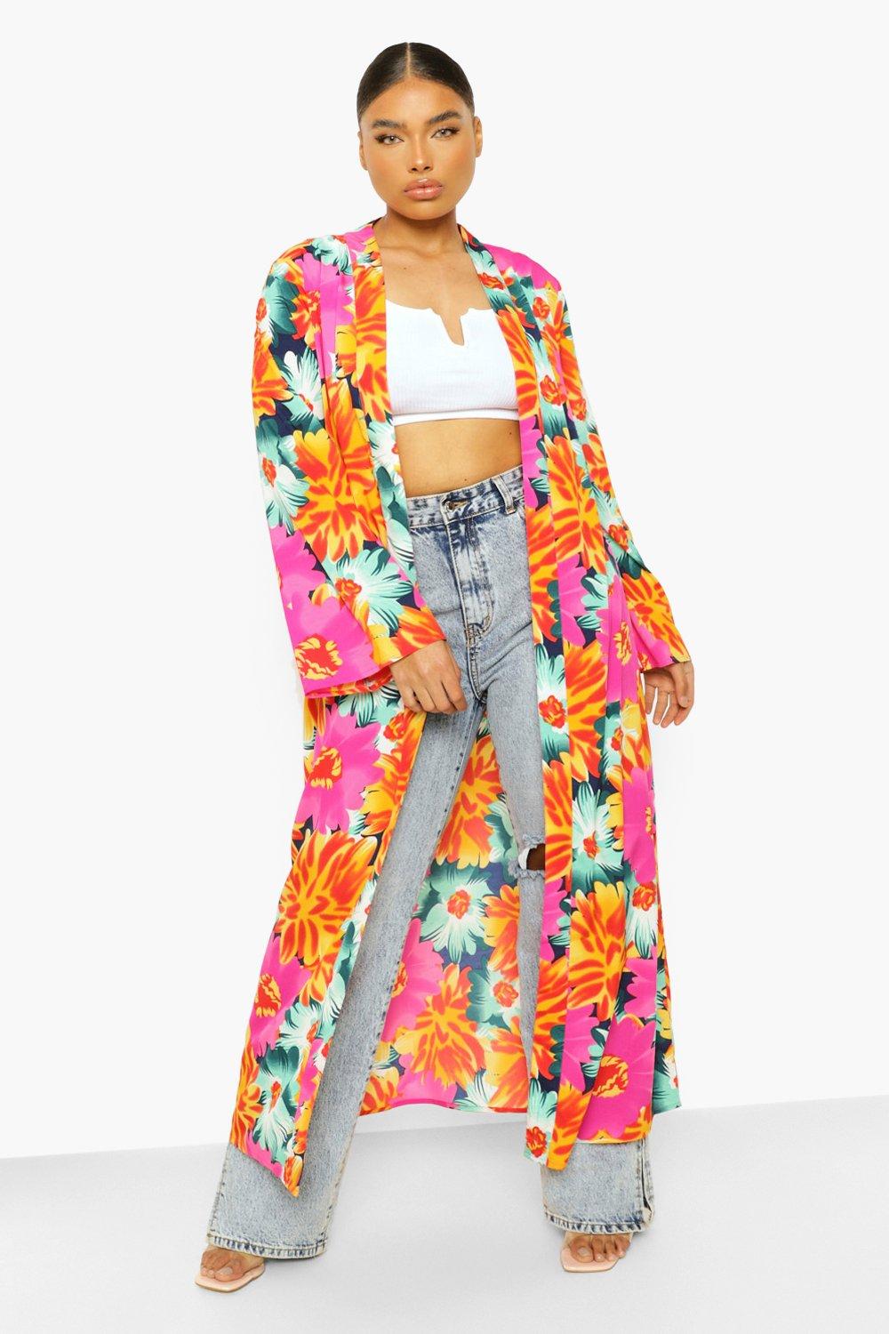 Boohoo on sale plus kimono