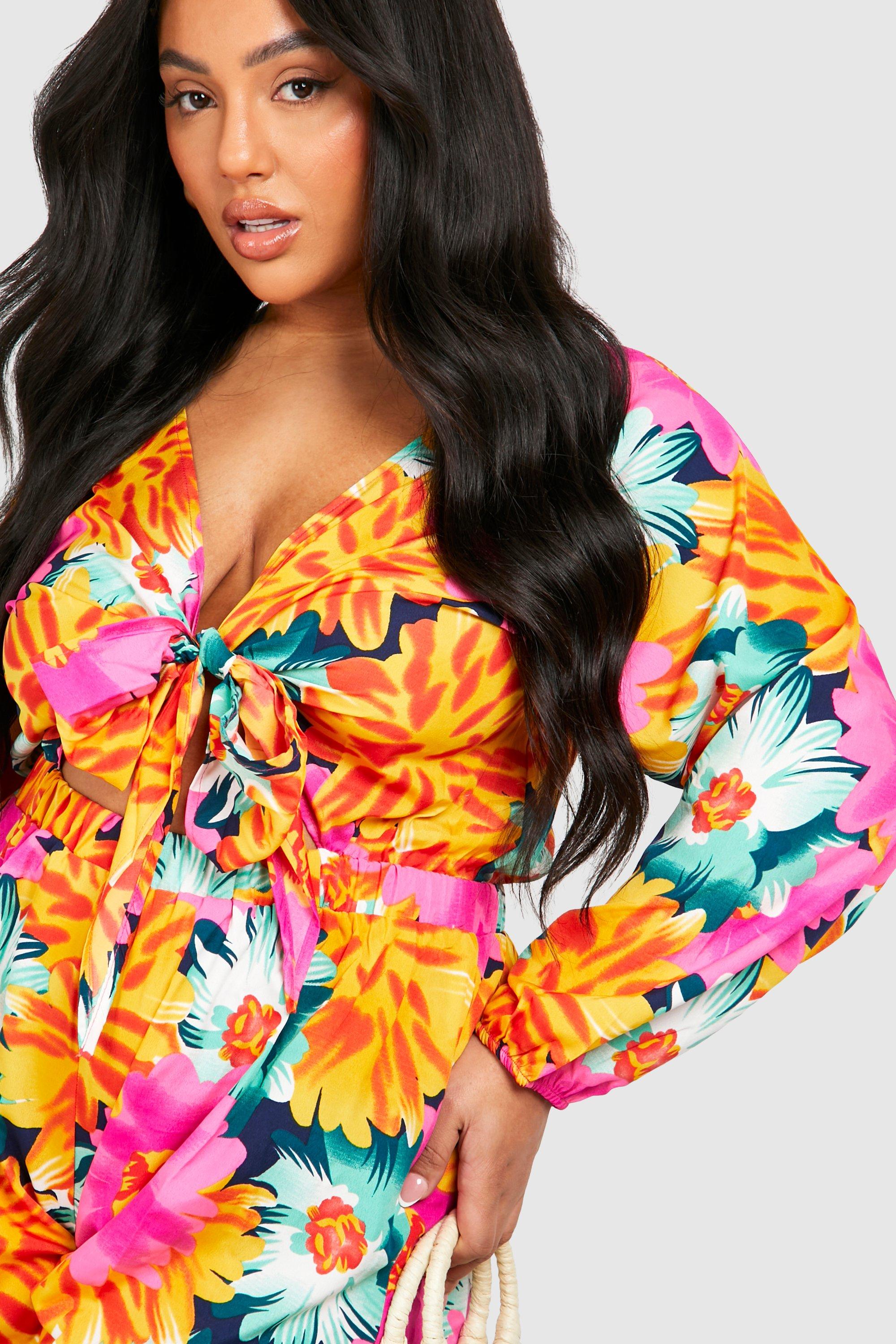 Boohoo playsuit hot sale plus