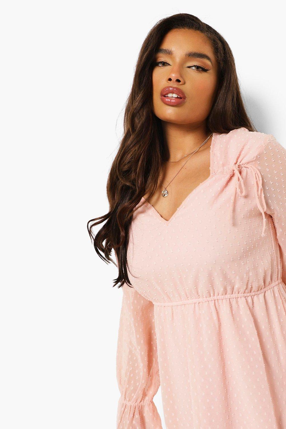 robe patineuse rose