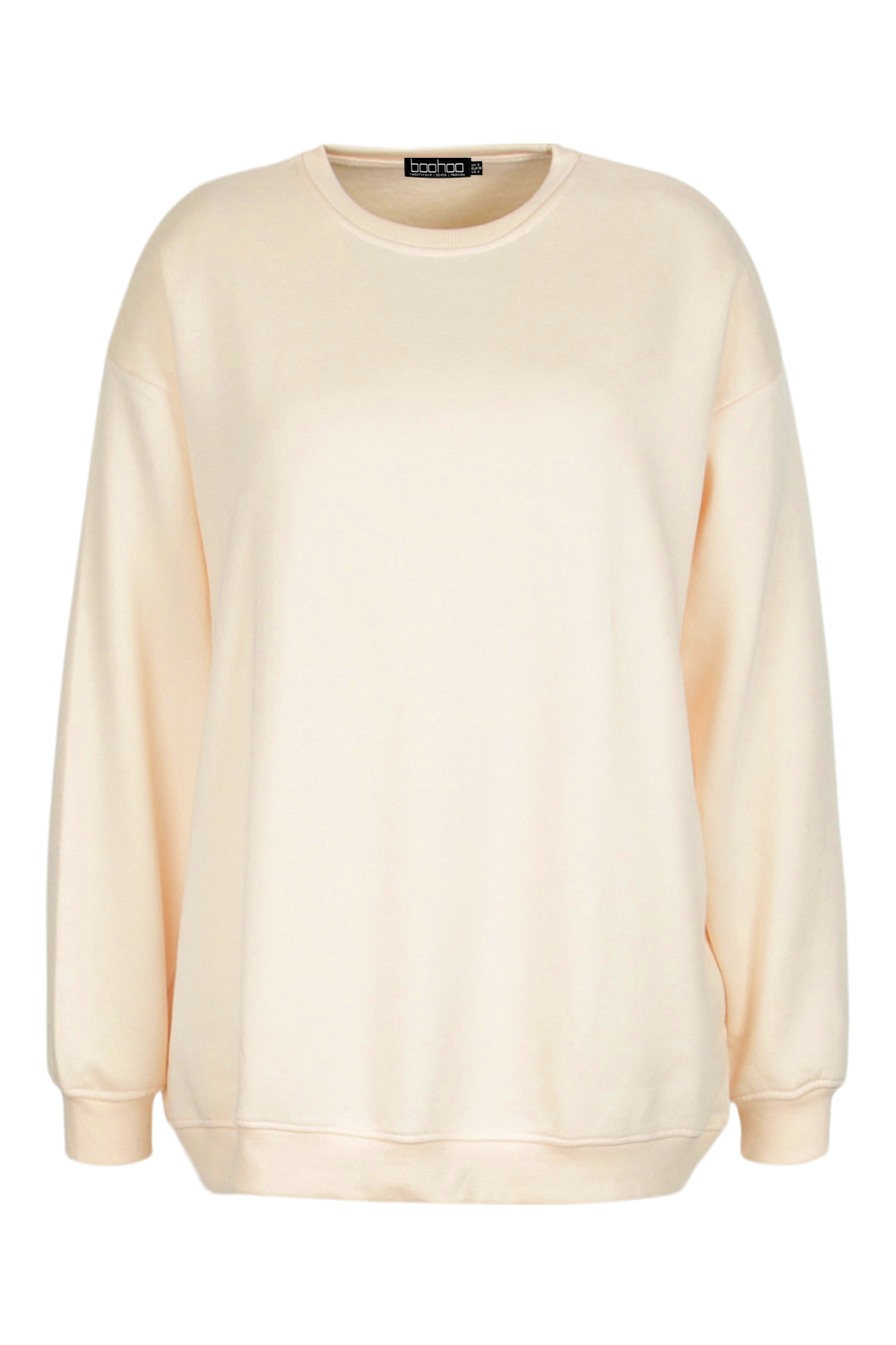 Oversized nude online sweatshirt