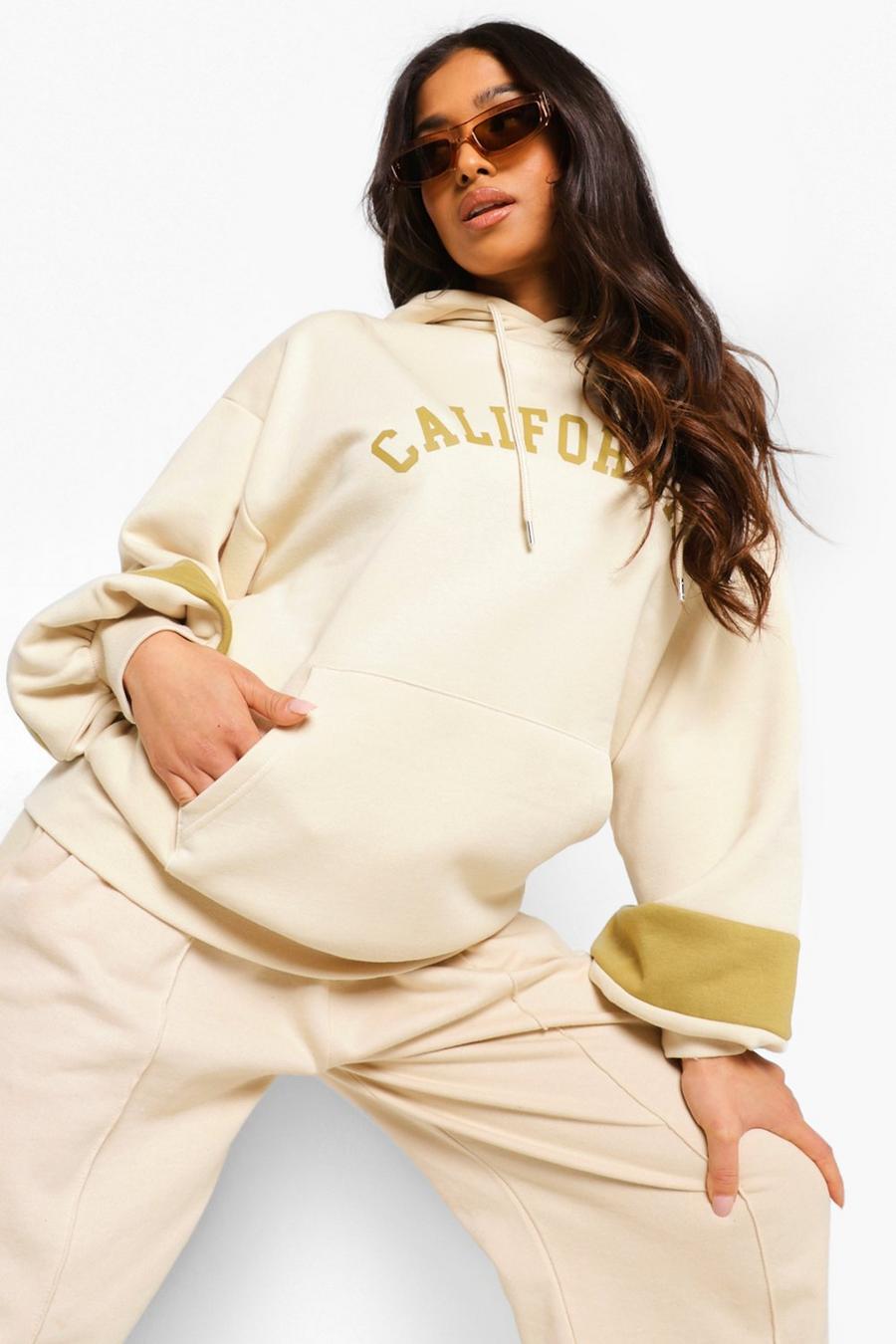 Sand Petite - "California" Oversize hoodie image number 1