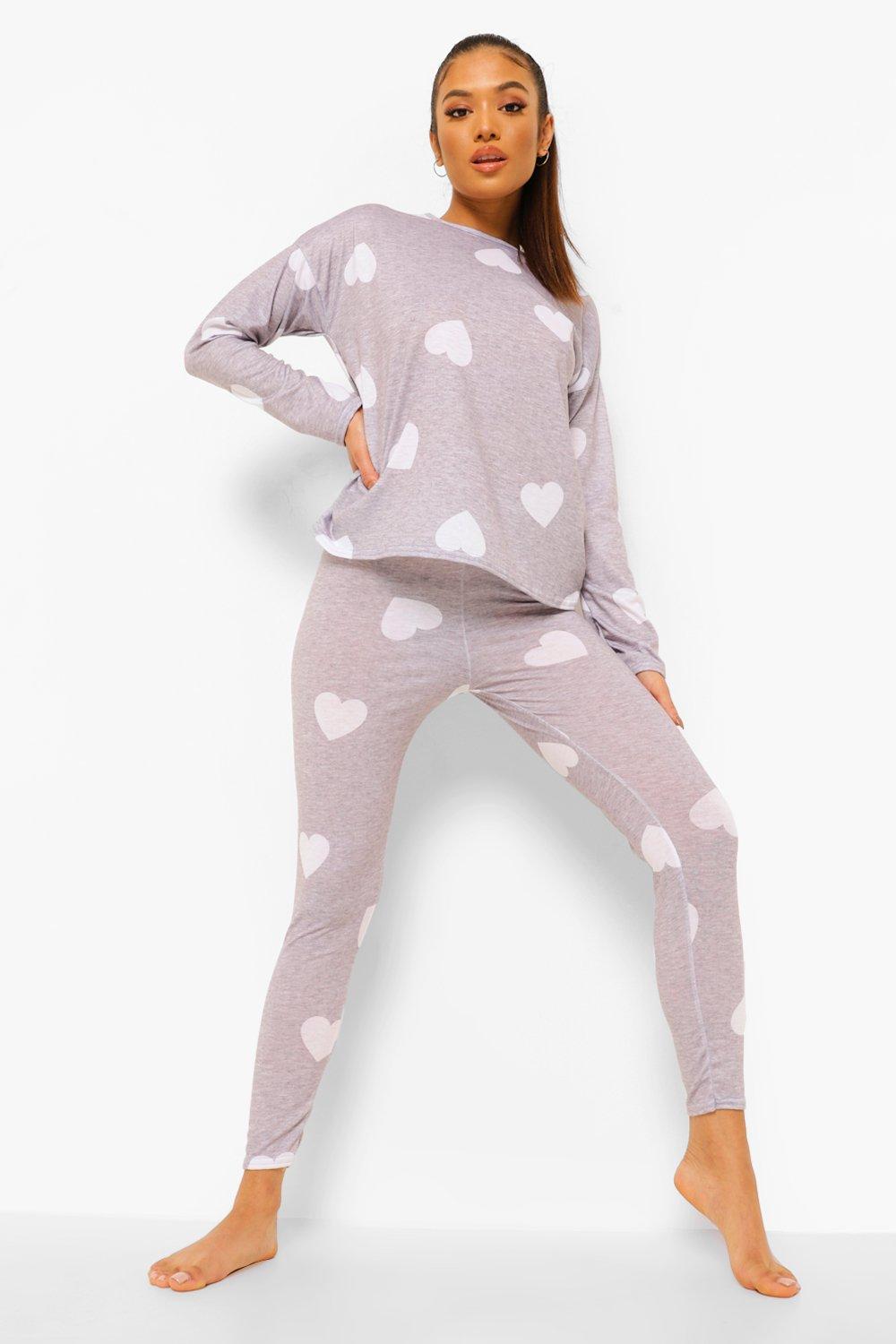 Boohoo heart online pyjamas