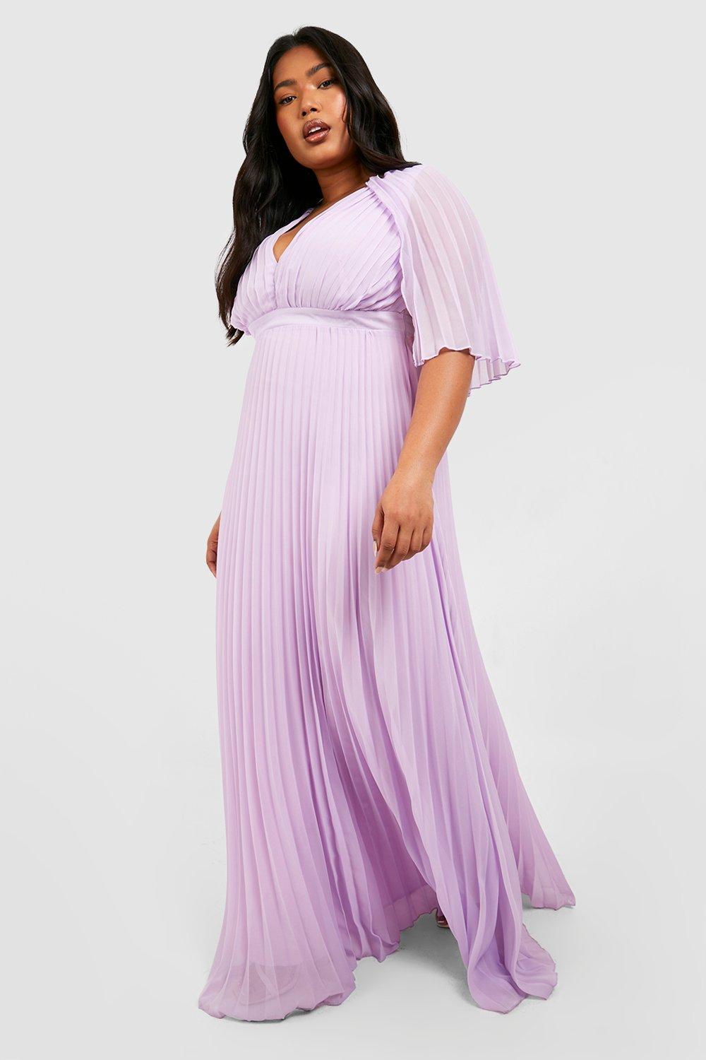 boohoo plus size bridesmaid dresses
