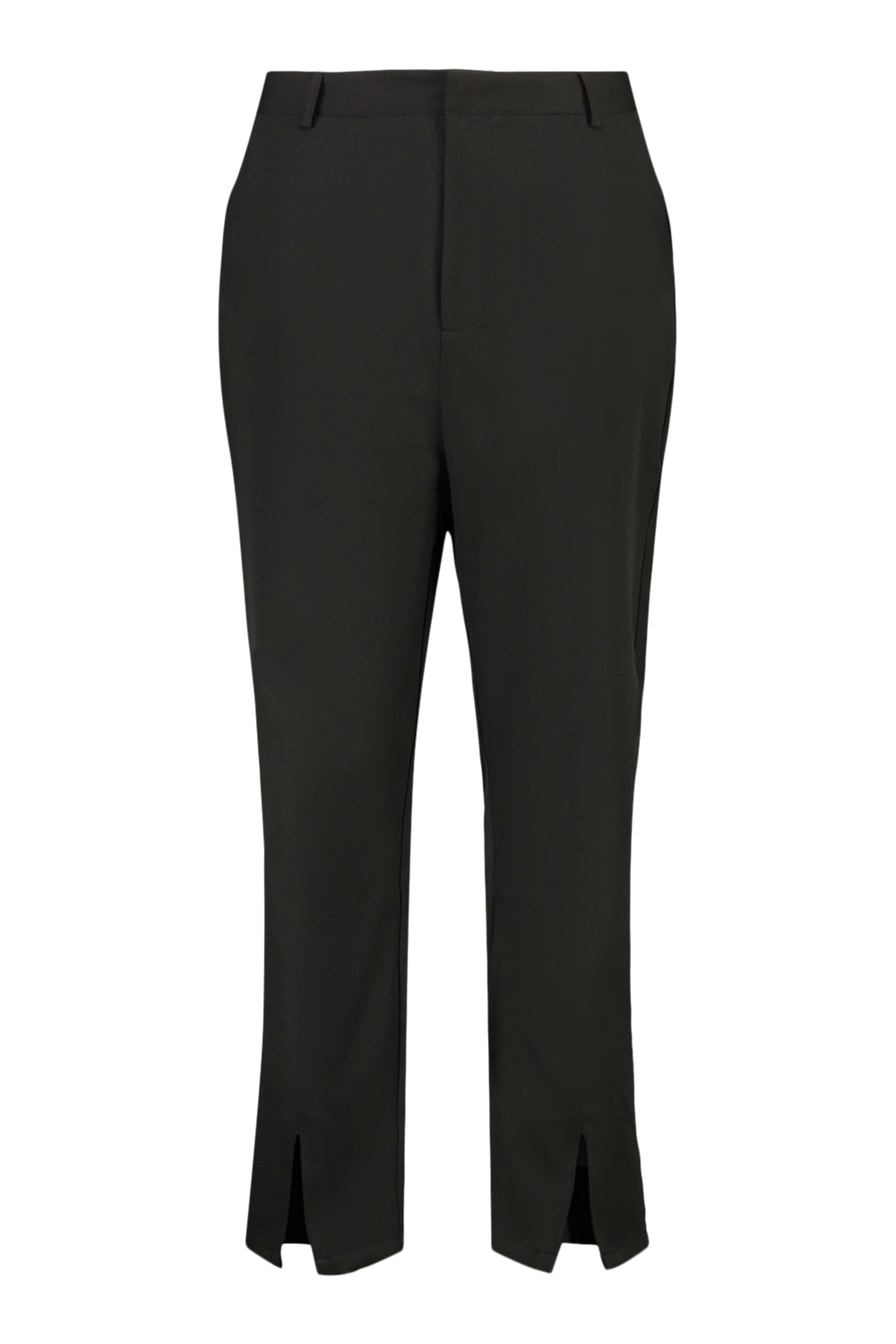 Boohoo Black Plus Tailored Suit Trousers Pants Size US 18 NWT!