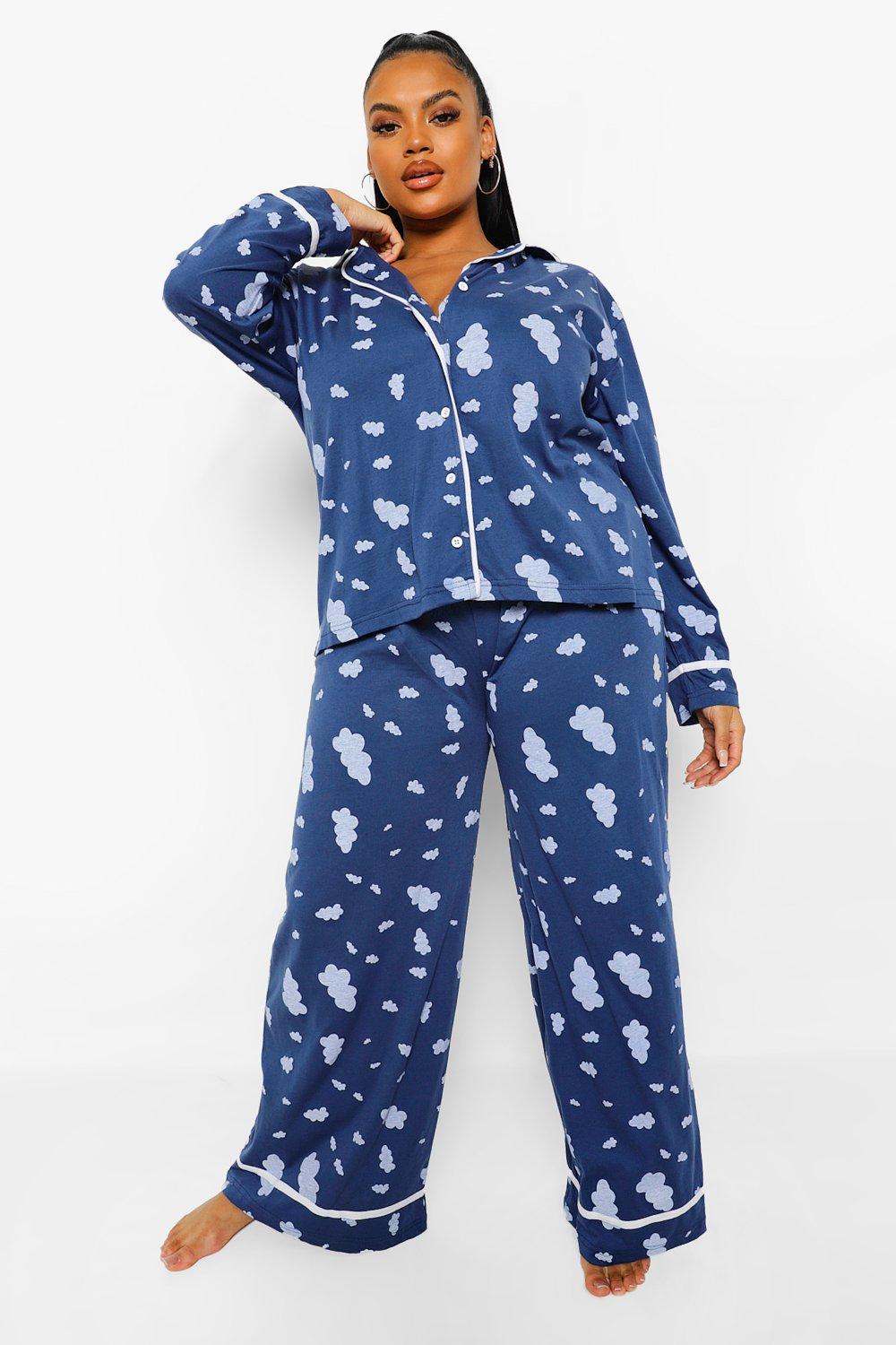 Boohoo curve online pyjamas