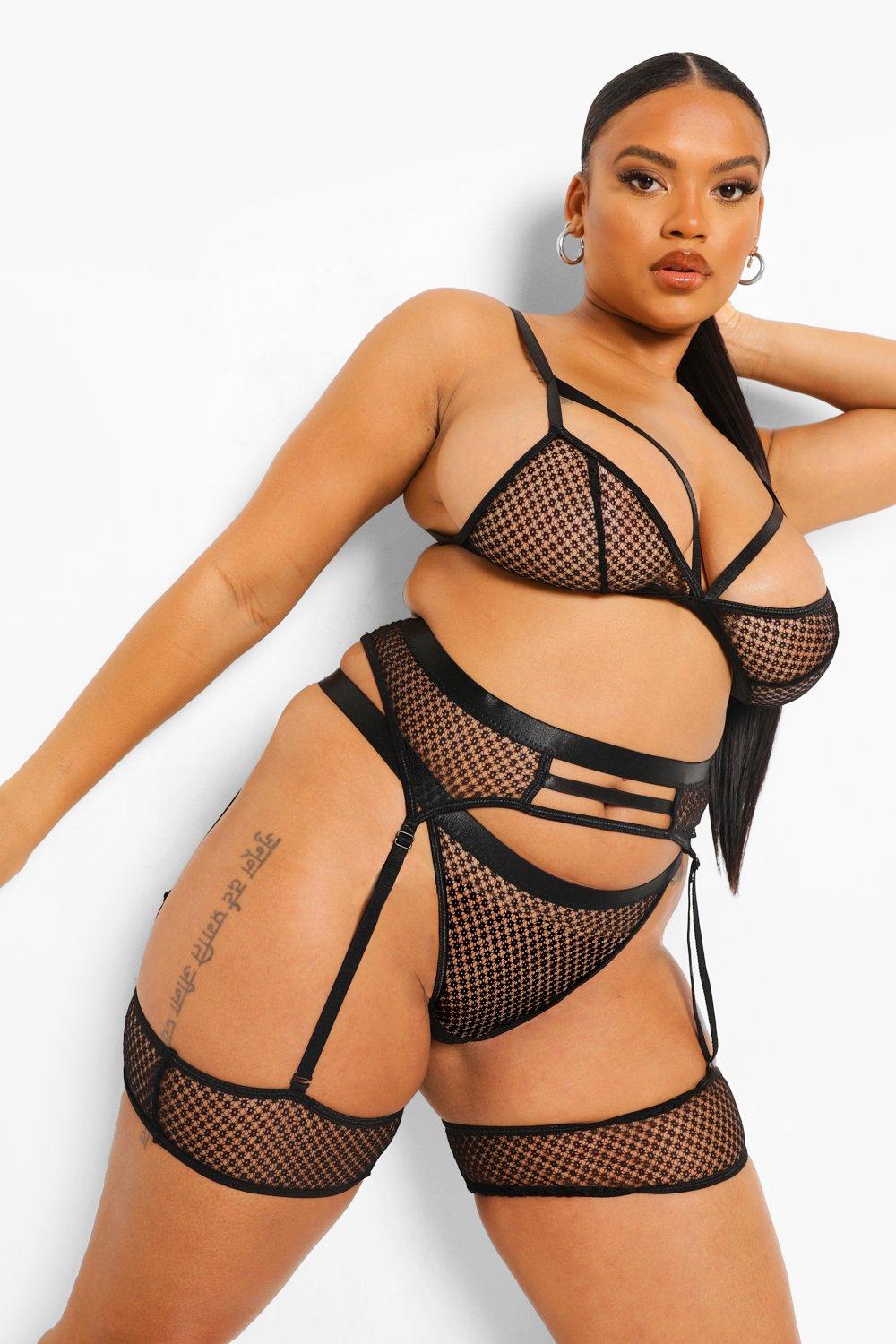 Grande taille Ensemble de lingerie 3 pi ces boohoo FR