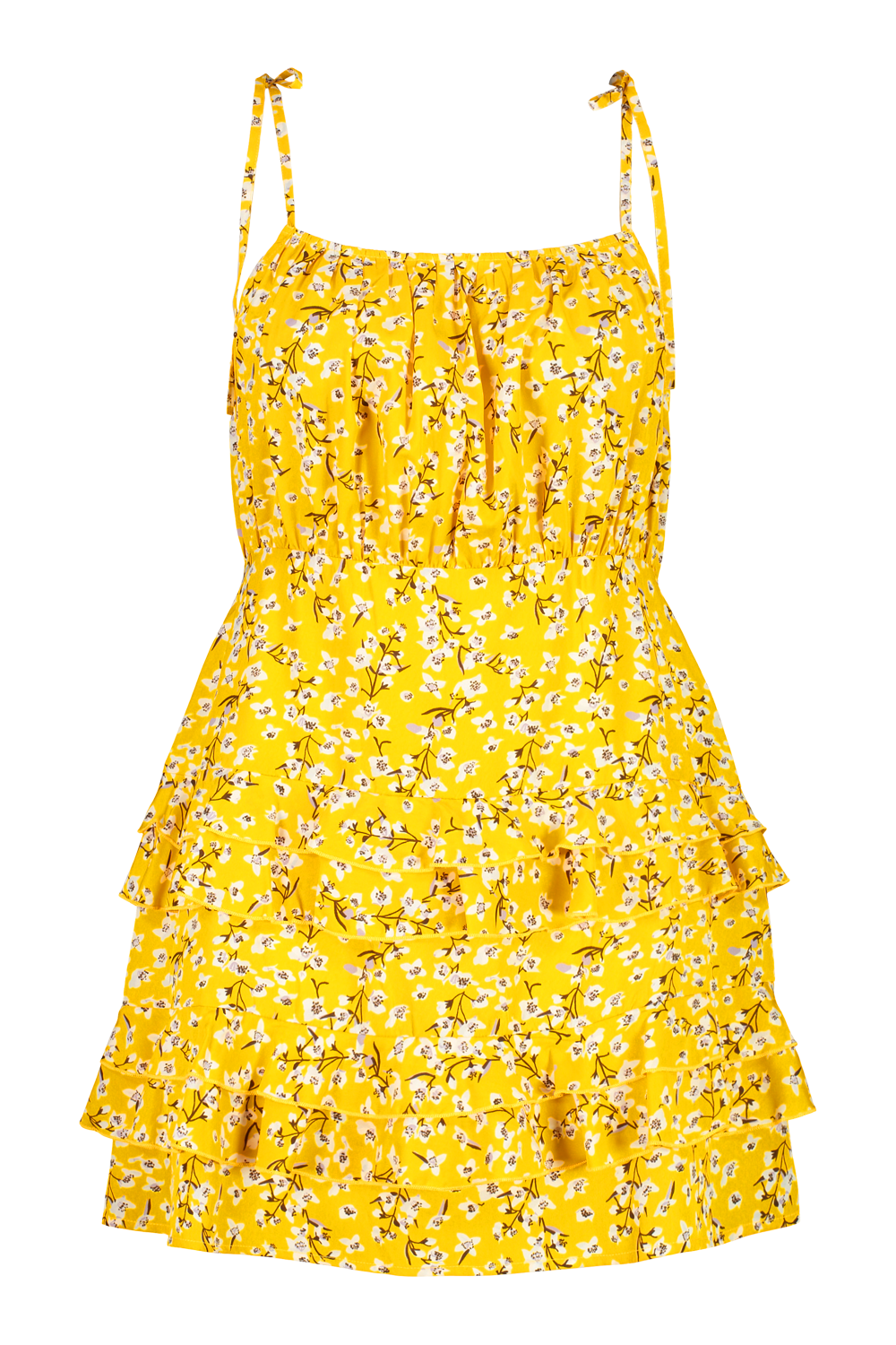 Floral sun clearance dress