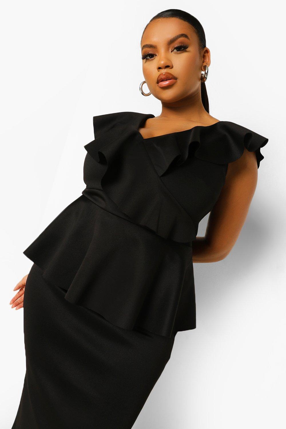 Peplum shop occasion dress